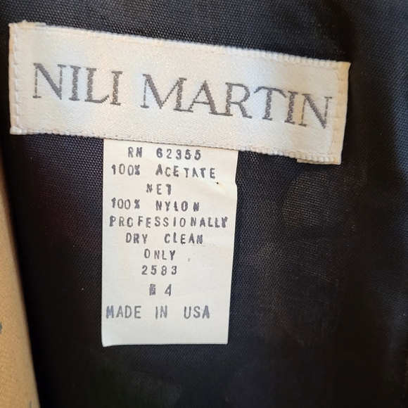 Vintage Nili Martin Floral Midi Dress - Picture 10 of 10